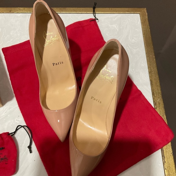 Christian Louboutin Beige Heels - Picture 6 of 9